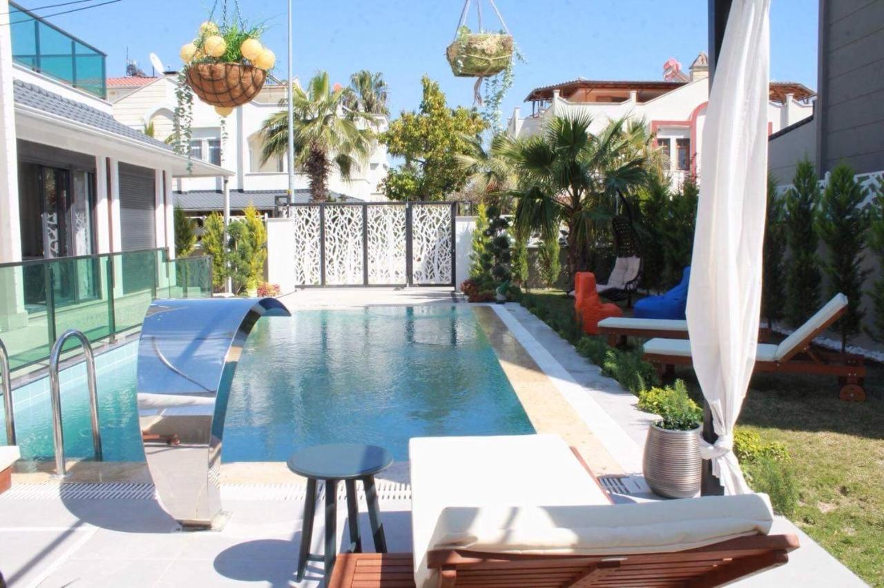 Villa Annabell1 With Swimming Pool And Jacuzzi, 3 Floors Белек Экстерьер фото