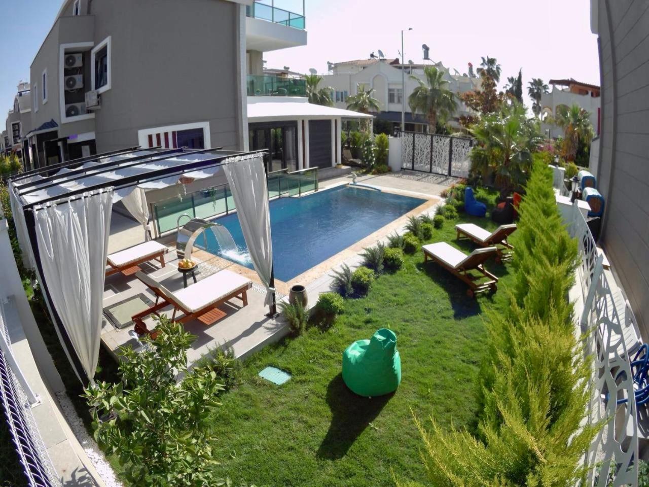 Villa Annabell1 With Swimming Pool And Jacuzzi, 3 Floors Белек Экстерьер фото