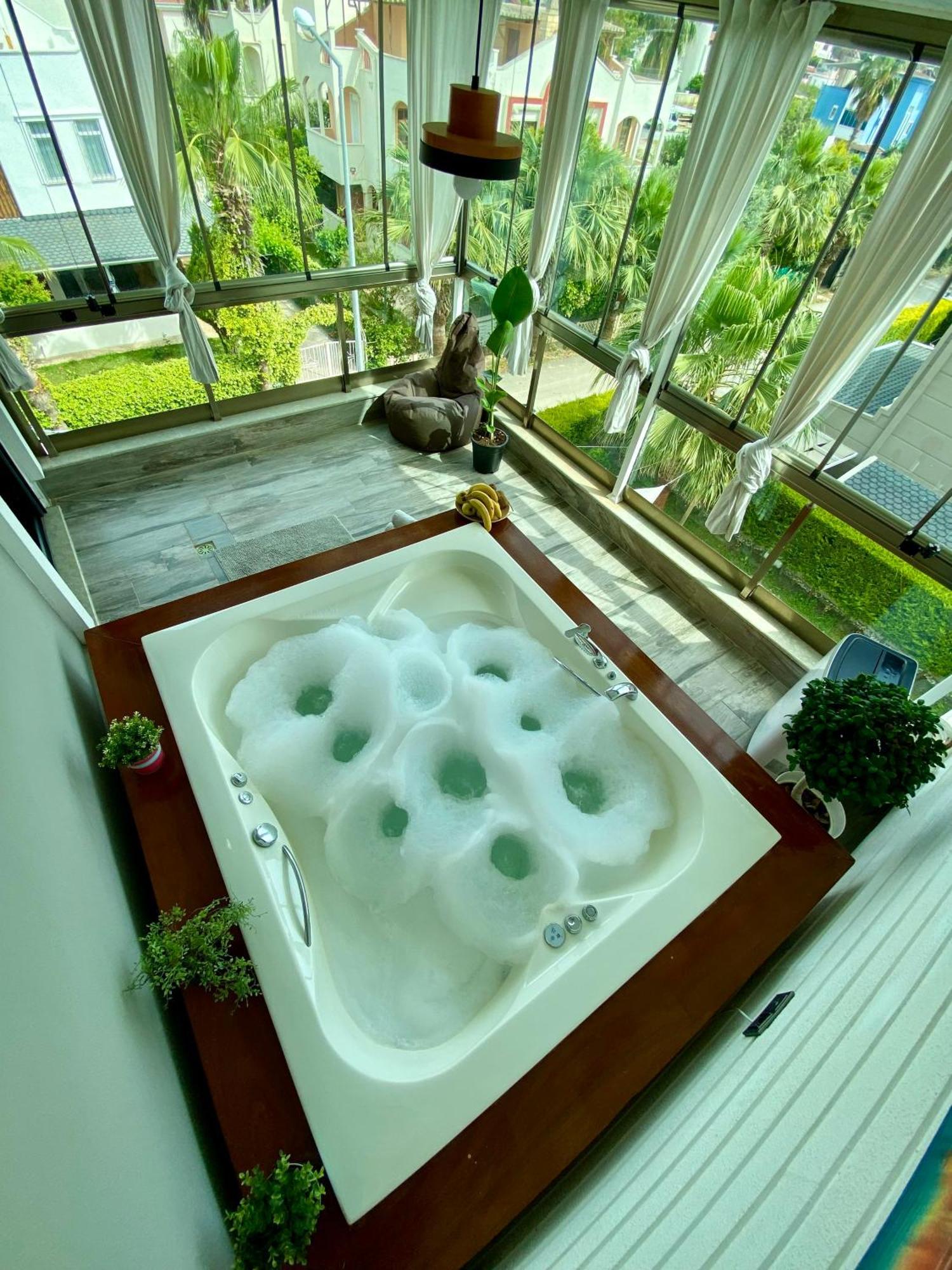 Villa Annabell1 With Swimming Pool And Jacuzzi, 3 Floors Белек Экстерьер фото