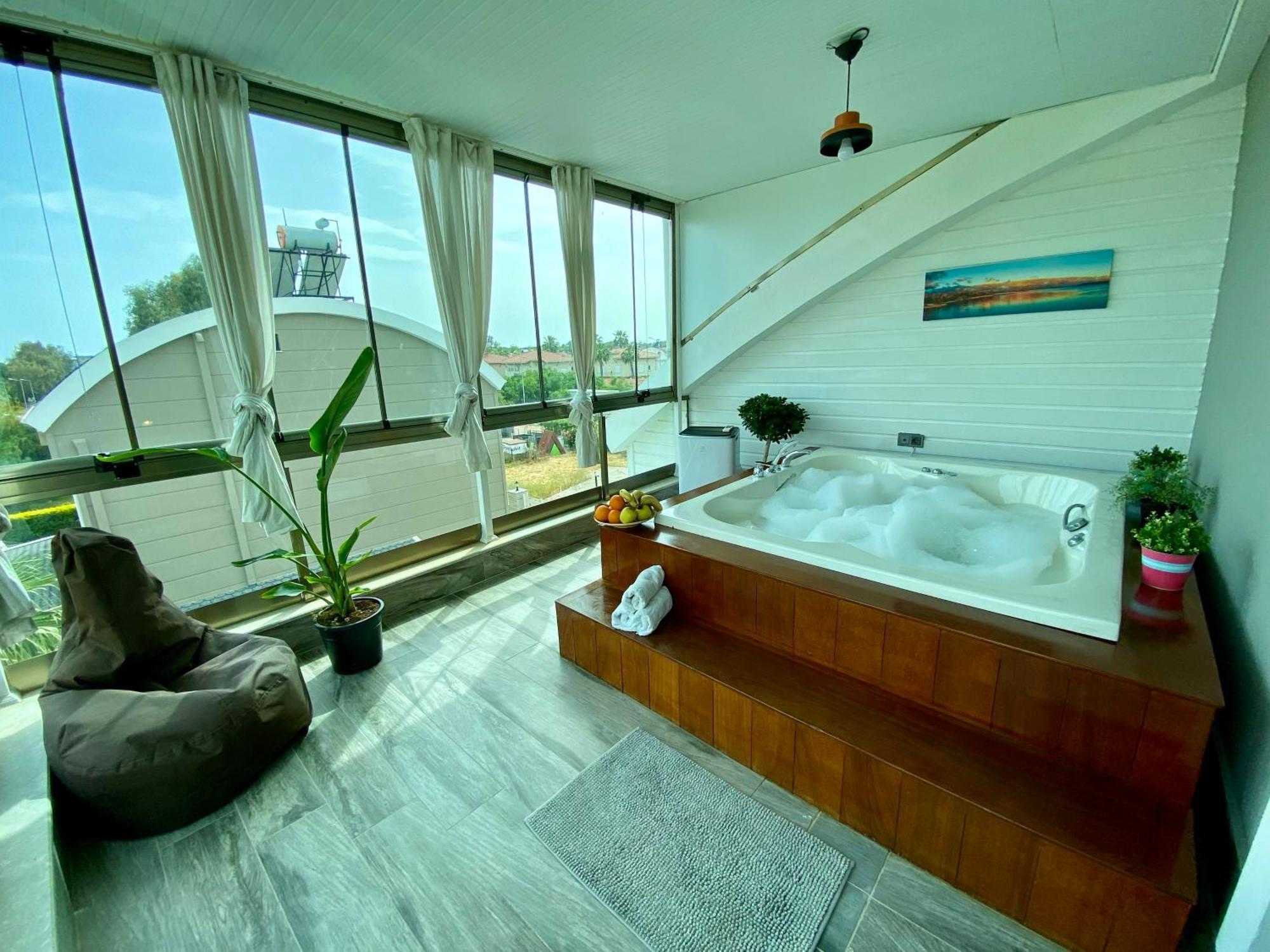 Villa Annabell1 With Swimming Pool And Jacuzzi, 3 Floors Белек Экстерьер фото