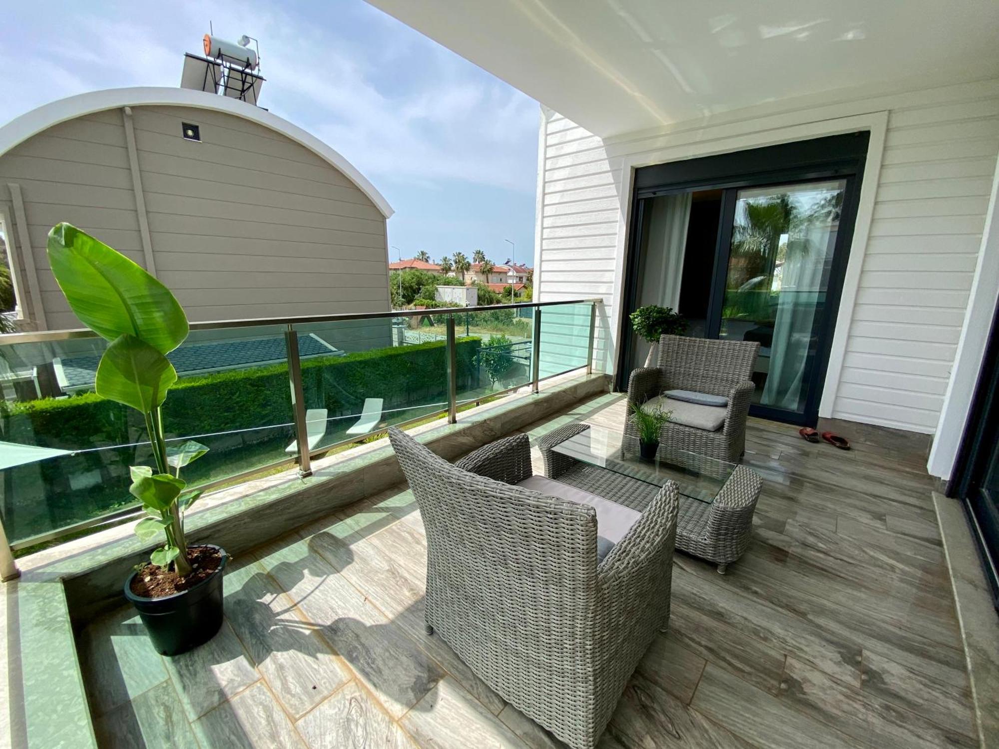 Villa Annabell1 With Swimming Pool And Jacuzzi, 3 Floors Белек Экстерьер фото