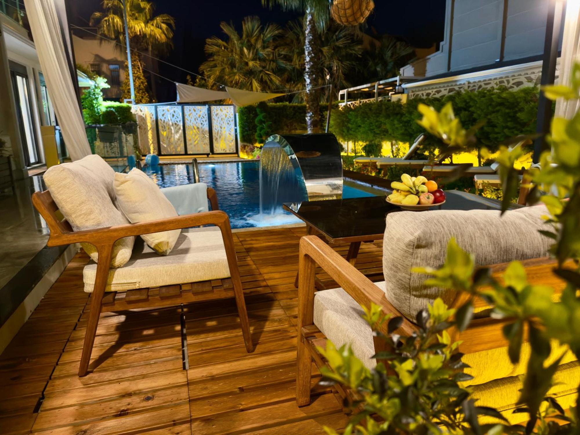 Villa Annabell1 With Swimming Pool And Jacuzzi, 3 Floors Белек Экстерьер фото