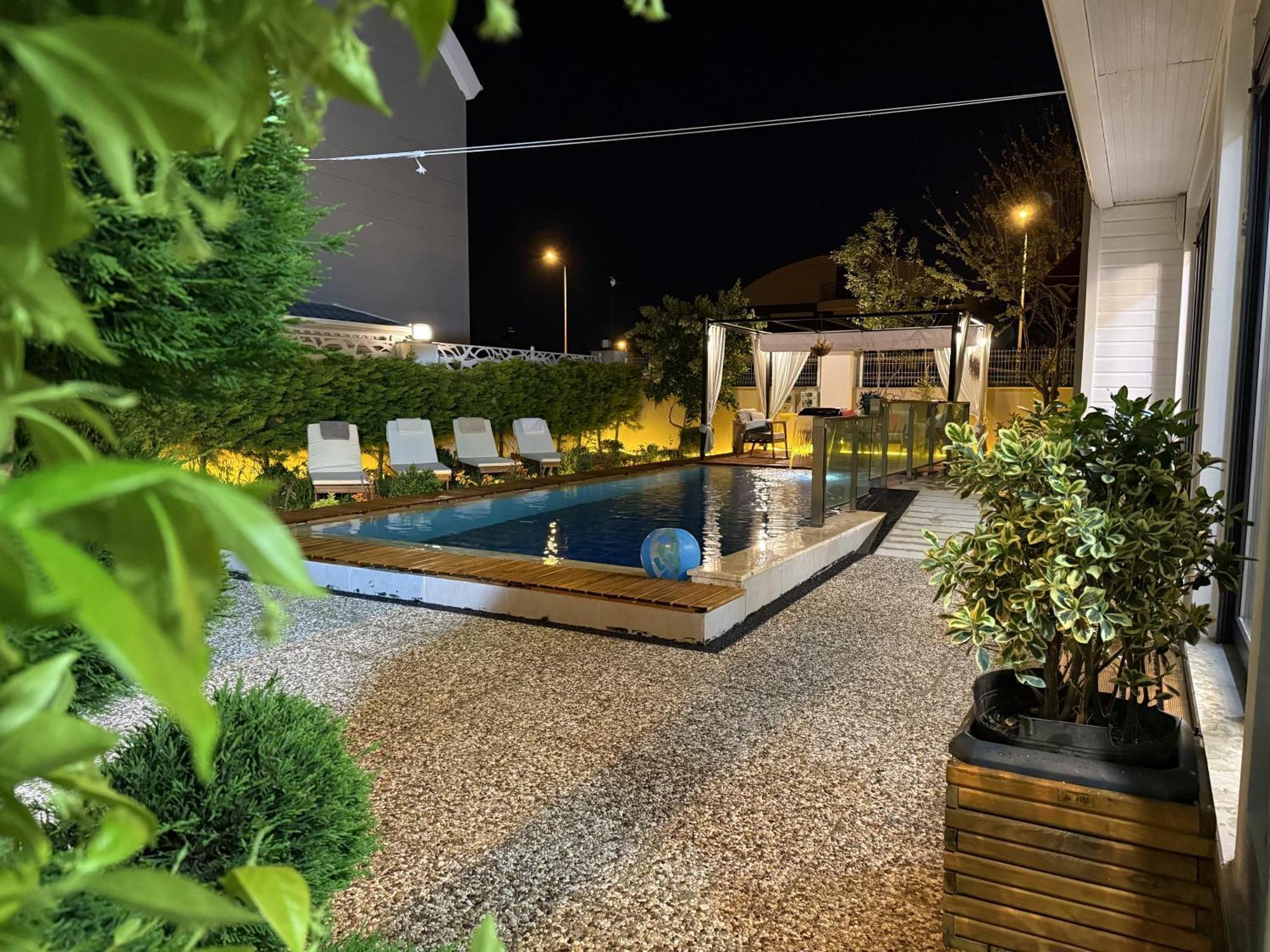 Villa Annabell1 With Swimming Pool And Jacuzzi, 3 Floors Белек Экстерьер фото