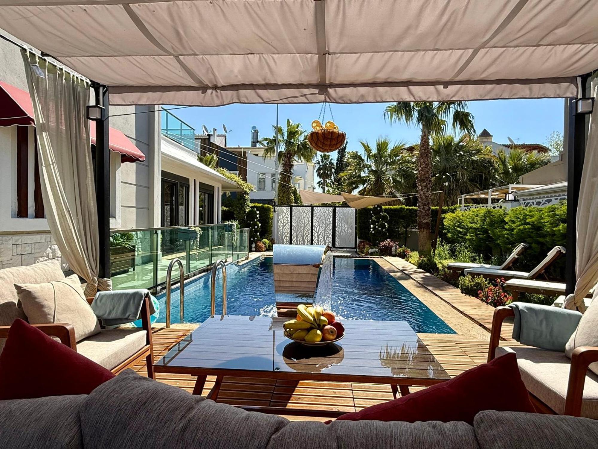 Villa Annabell1 With Swimming Pool And Jacuzzi, 3 Floors Белек Экстерьер фото